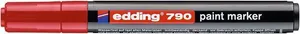 Lackmarker 790, rot, 2-3mm, EDDING